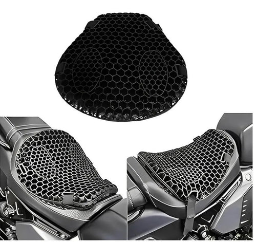 Cojin Negro De Silicona Para Moto